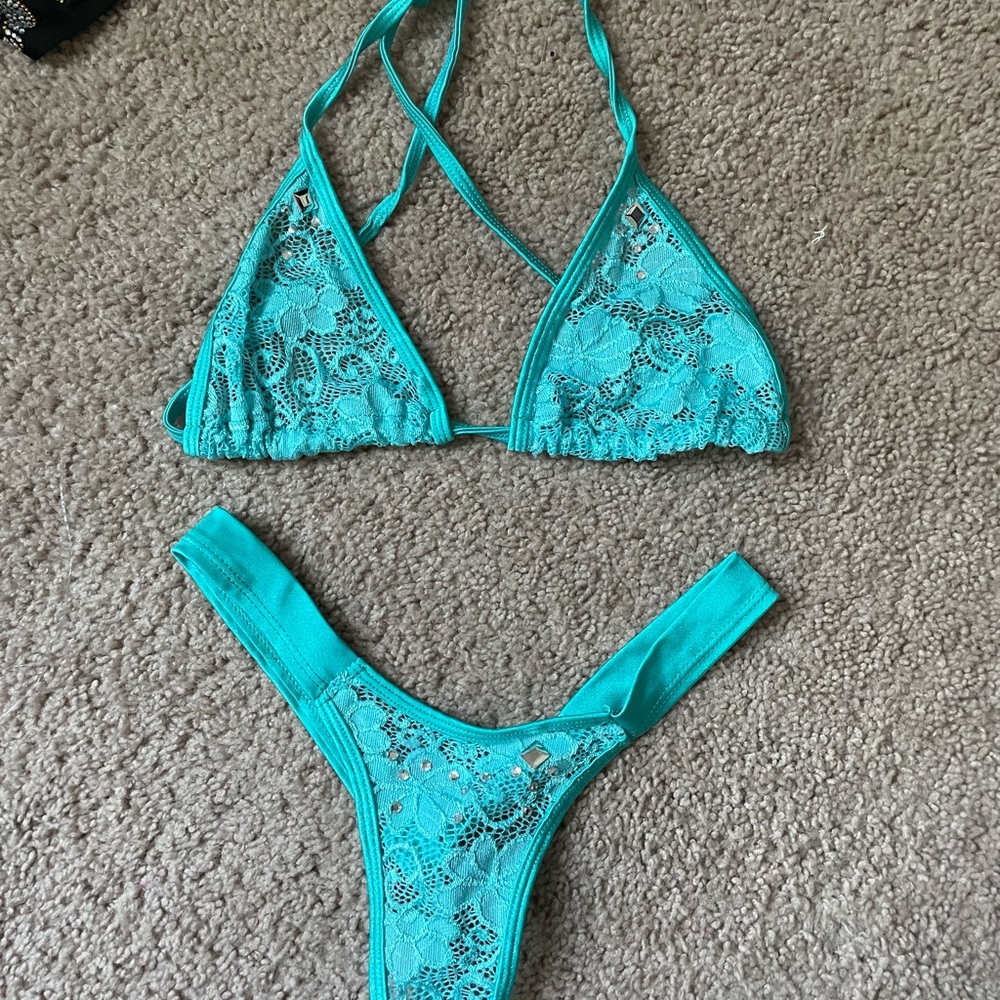 Exotic dancer bikini set thong- S/M